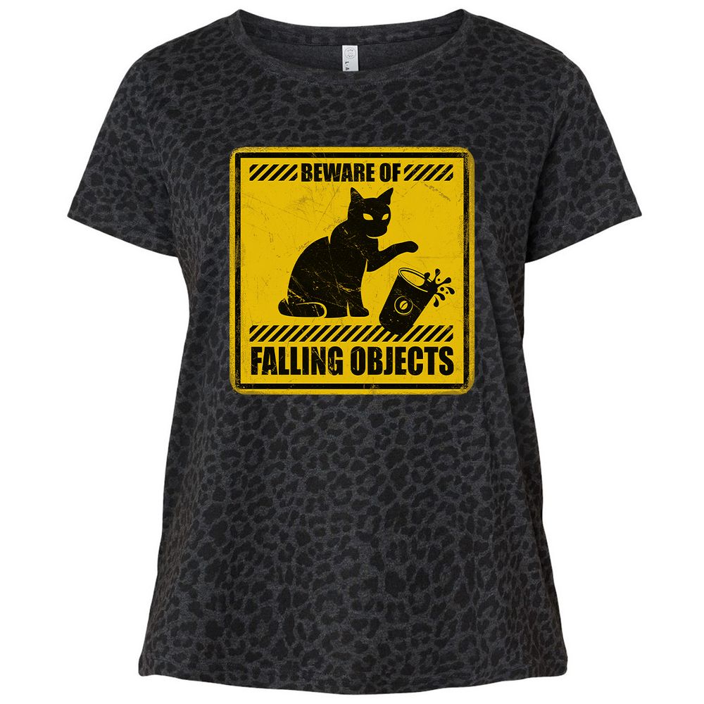 Ladies Curvy Jersey - Y894GRX1 - Black Leopard - 11