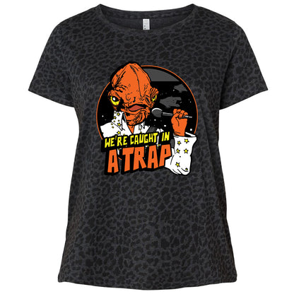 Ladies Curvy Jersey - 2686UUCC - Black Leopard - 11