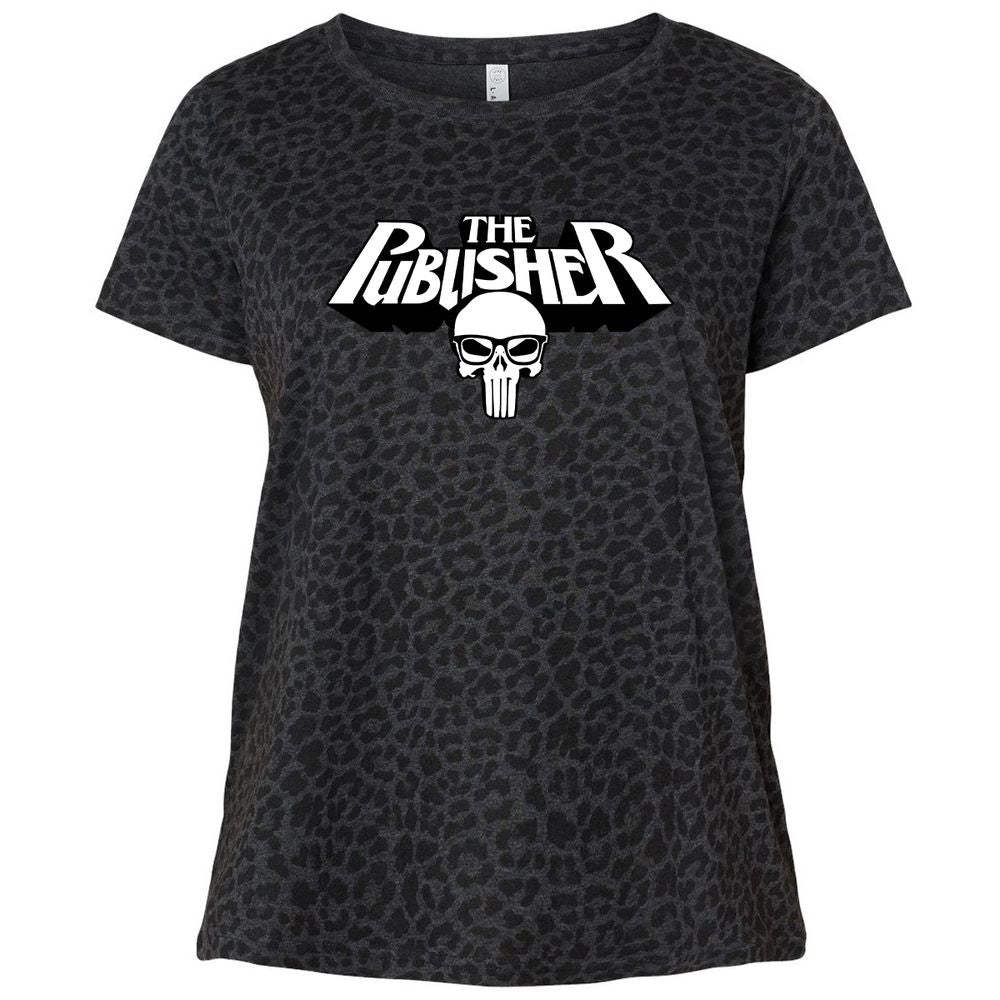 Ladies Curvy Jersey - CQSGX4U9 - Black Leopard - 11