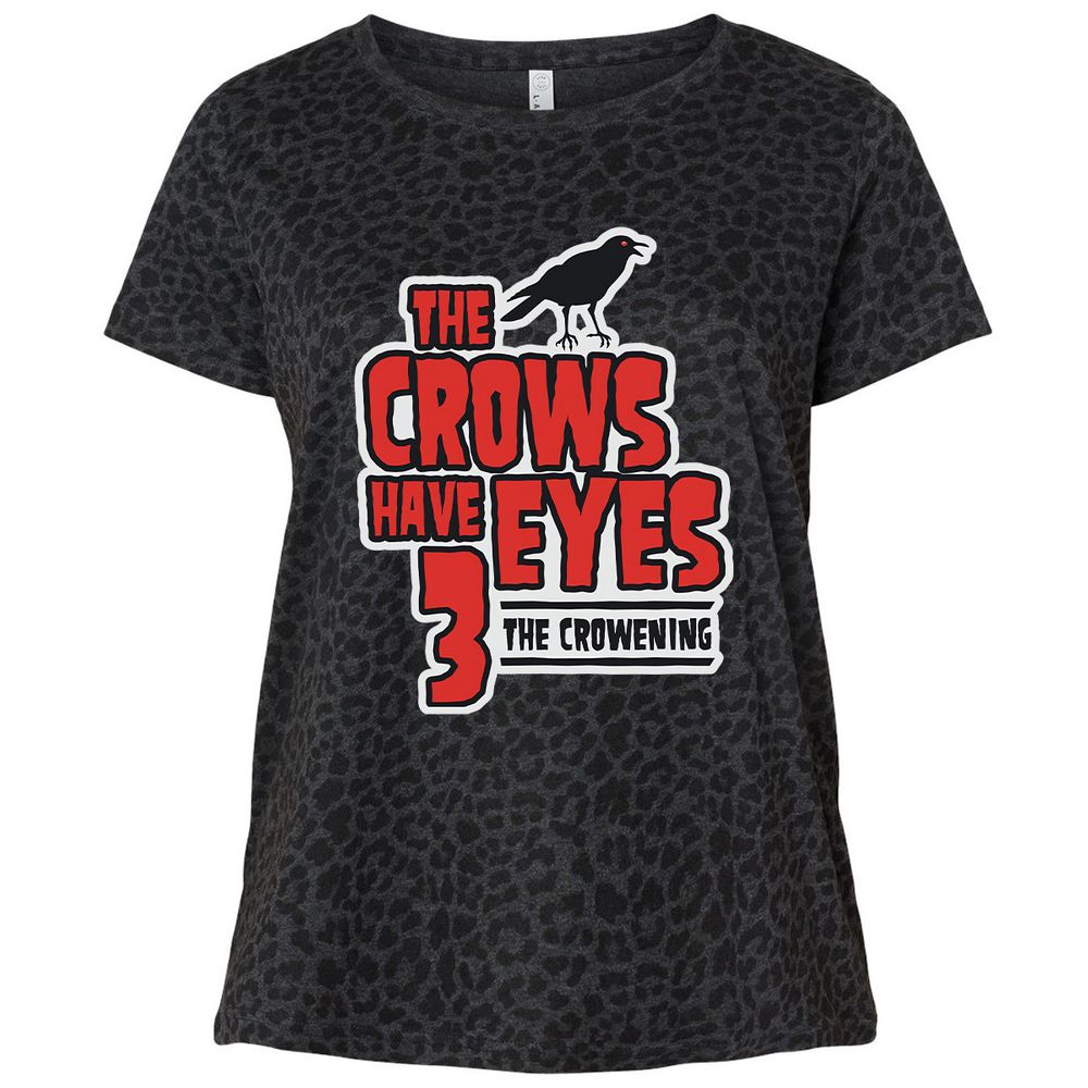 Ladies Curvy Jersey - HEG7WXD5 - Black Leopard - 11