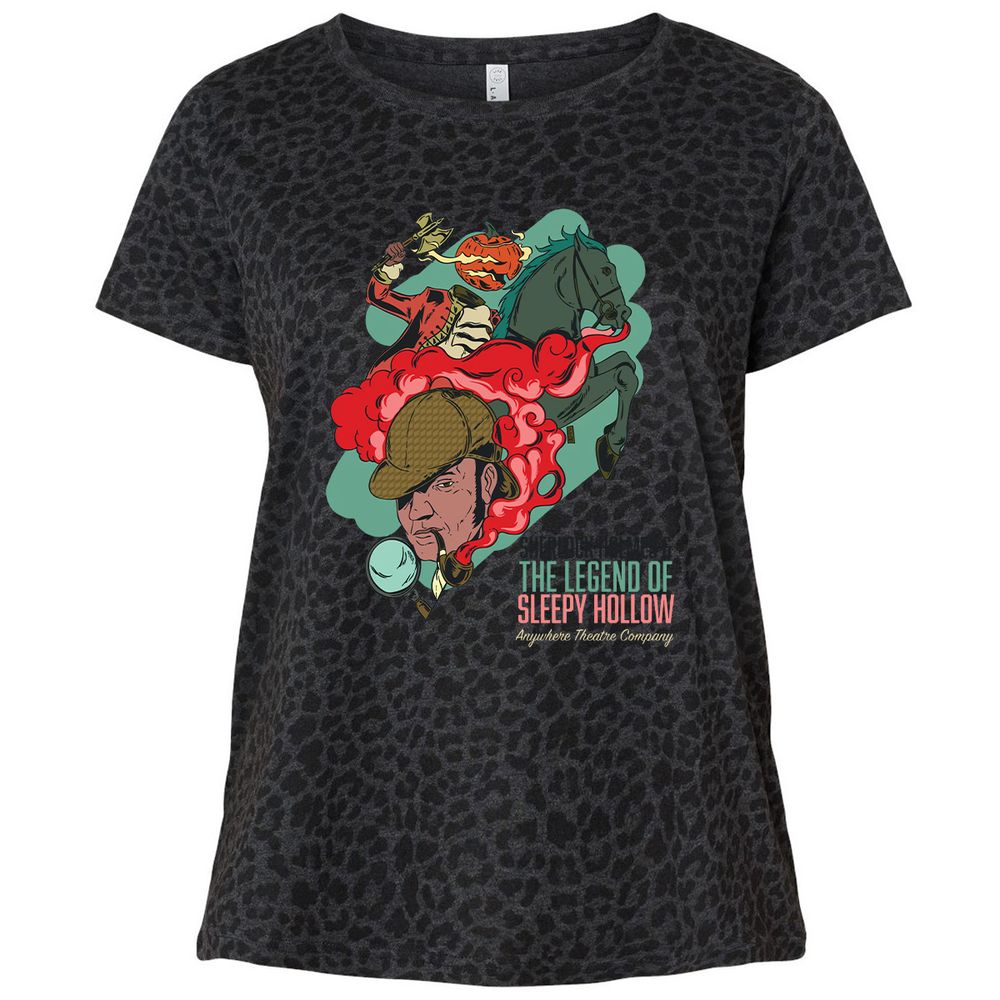 Ladies Curvy Jersey - 7D4A71BB - Black Leopard - 11