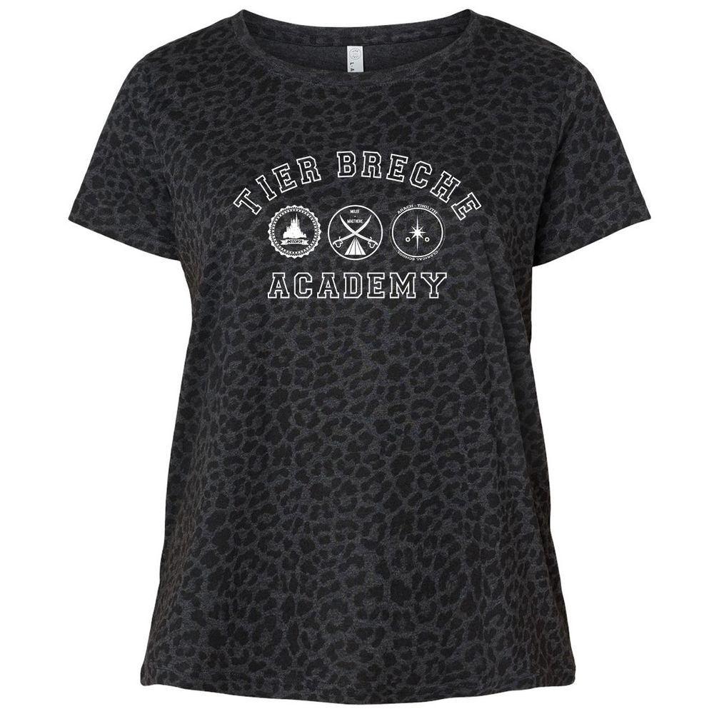 Ladies Curvy Jersey - YNBM34FJ - Black Leopard - 11