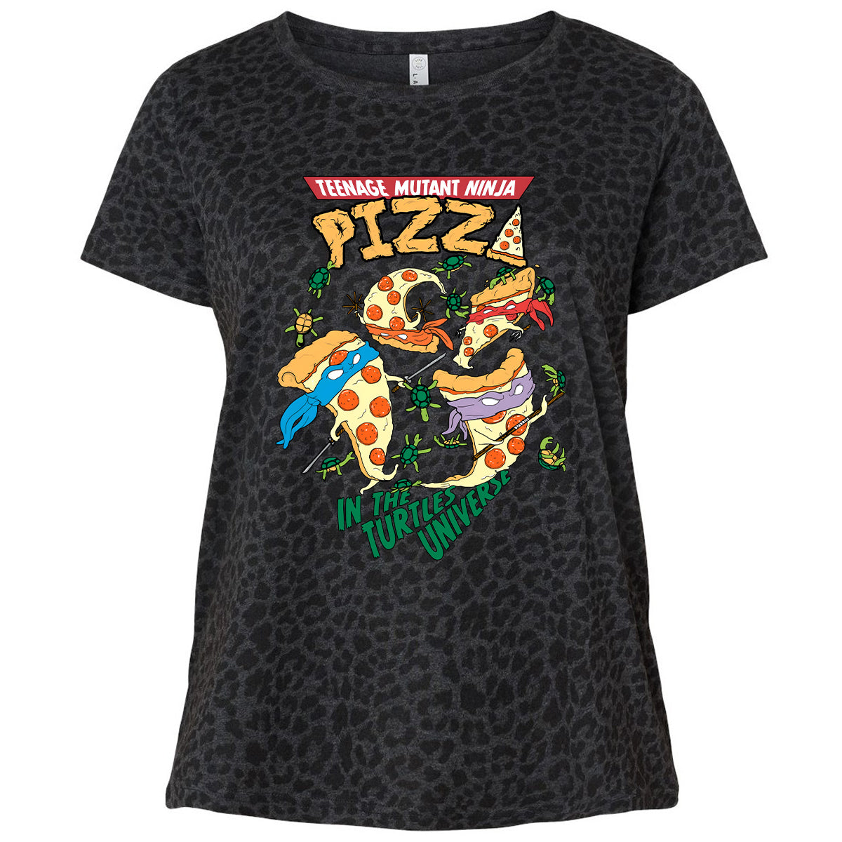 Ladies Curvy Jersey - Z11A6ESF - Black Leopard - 11