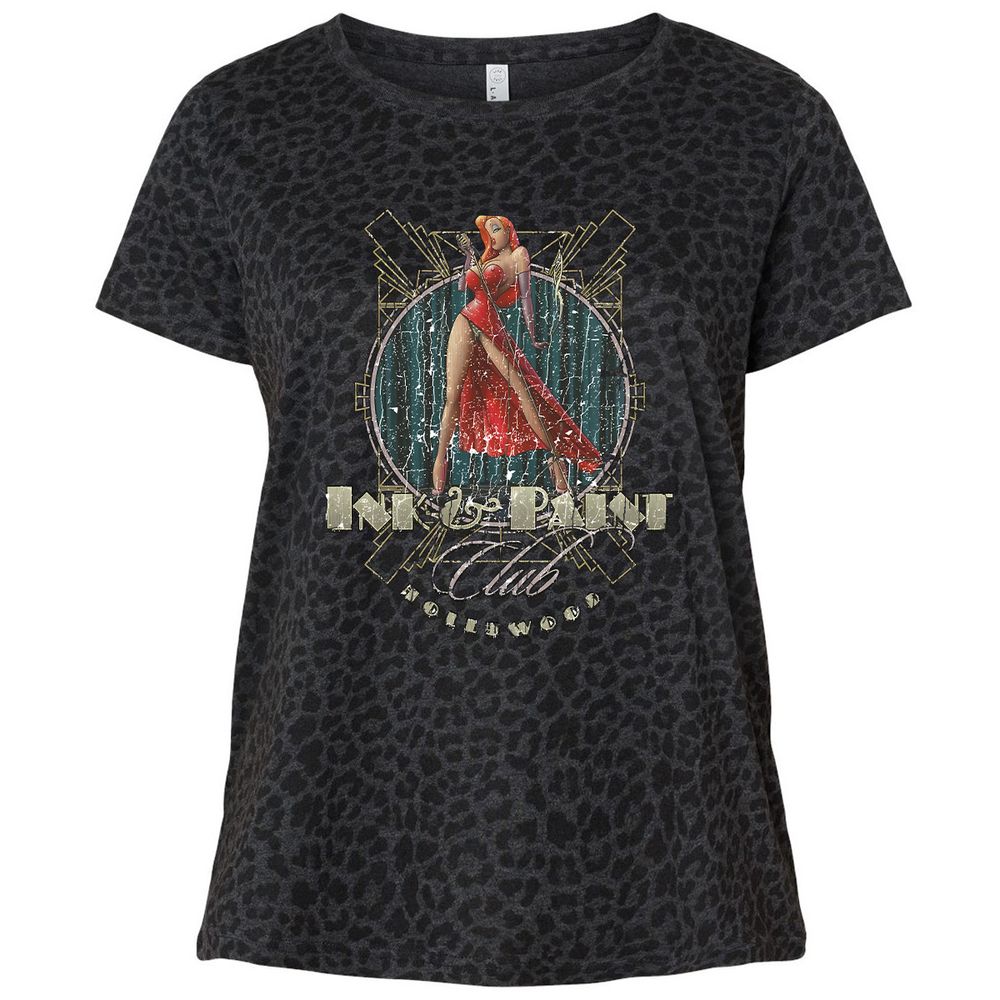 Ladies Curvy Jersey - WF7SF5FG - Black Leopard - 11