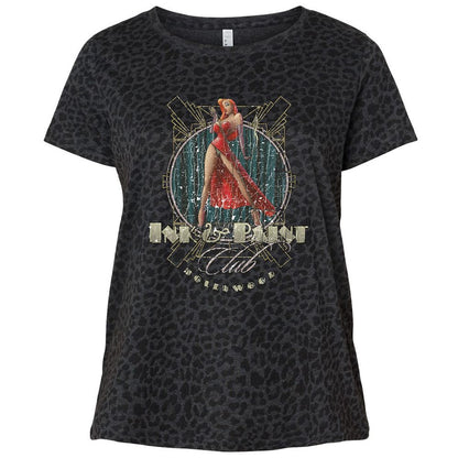 Ladies Curvy Jersey - WF7SF5FG - Black Leopard - 11