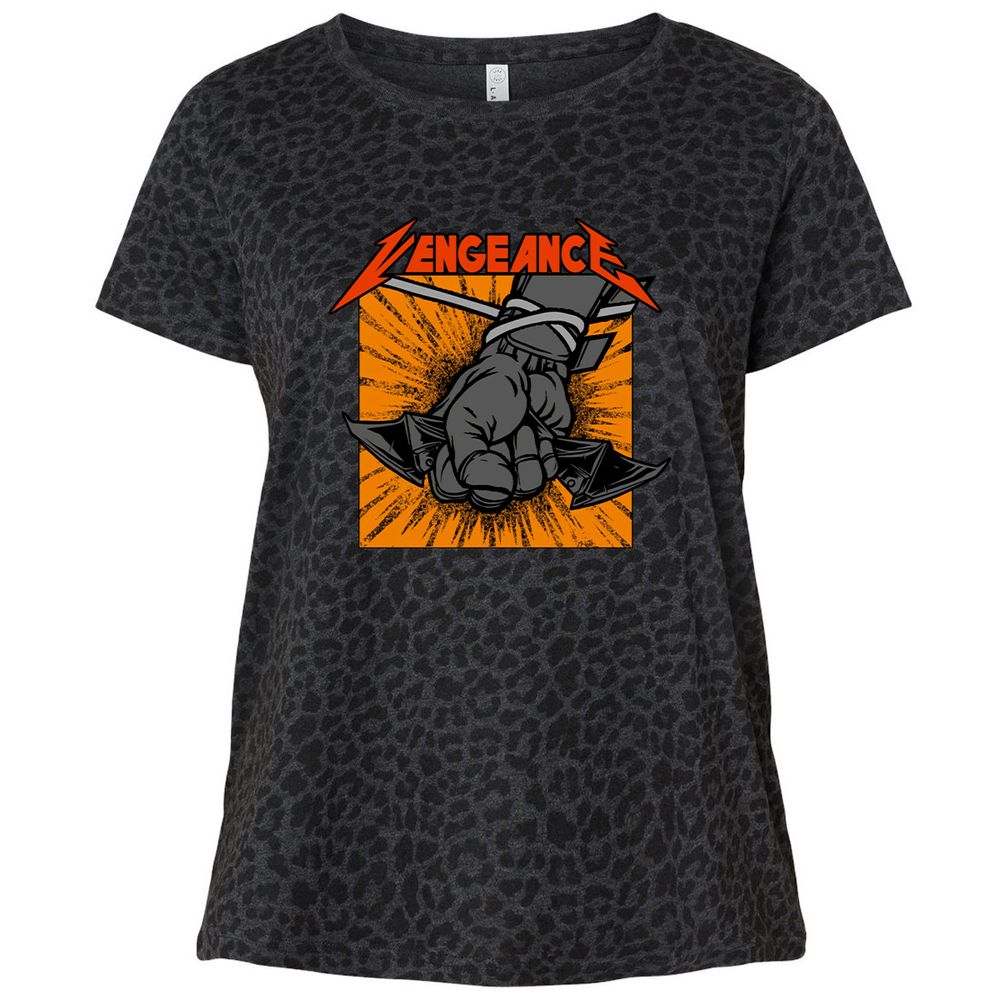 Ladies Curvy Jersey - JE846ALG - Black Leopard - 11