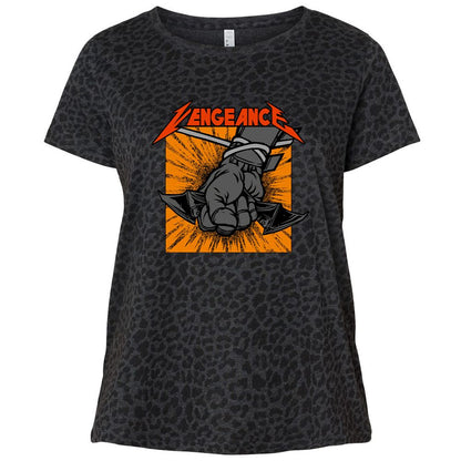 Ladies Curvy Jersey - JE846ALG - Black Leopard - 11