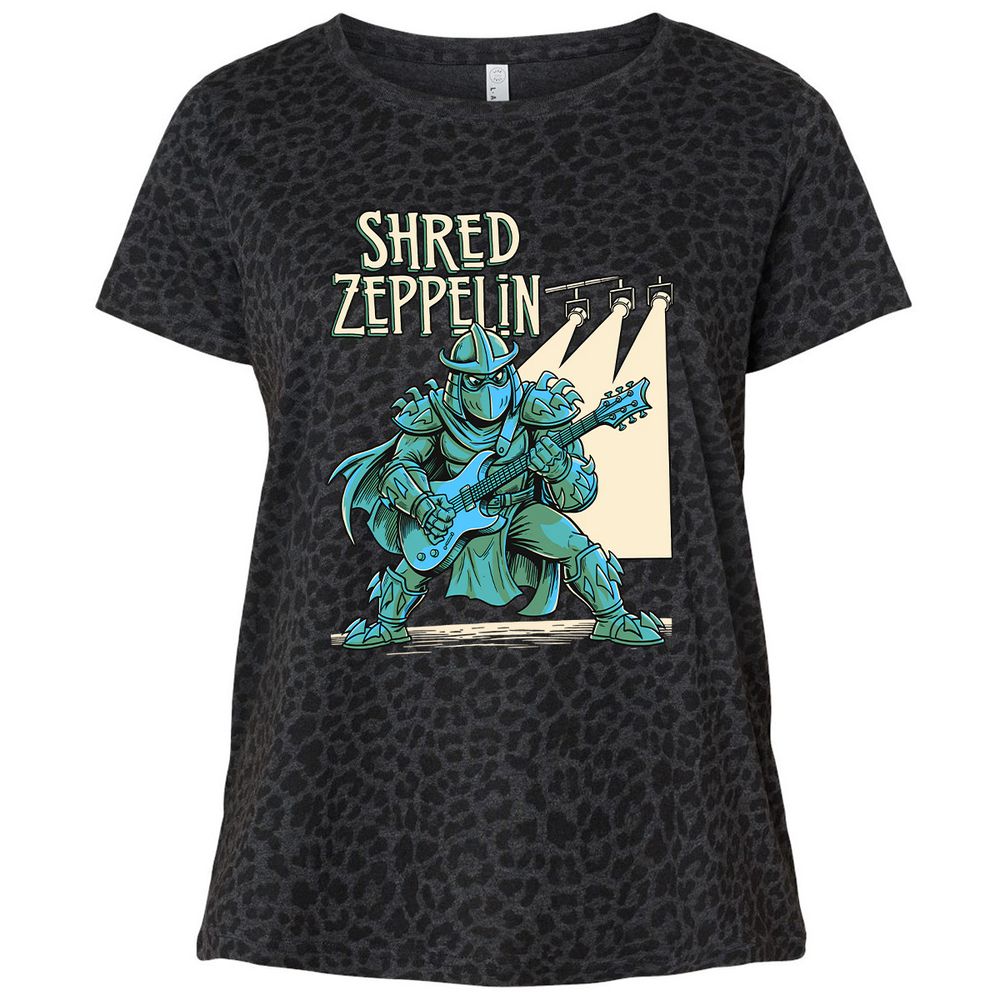 Ladies Curvy Jersey - PPZRW9EU - Black Leopard - 11