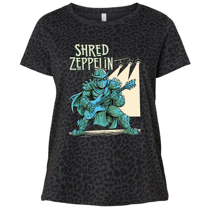 Ladies Curvy Jersey - PPZRW9EU - Black Leopard - 11