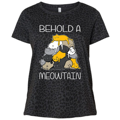 Ladies Curvy Jersey - RSHVWB2C - Black Leopard - 11