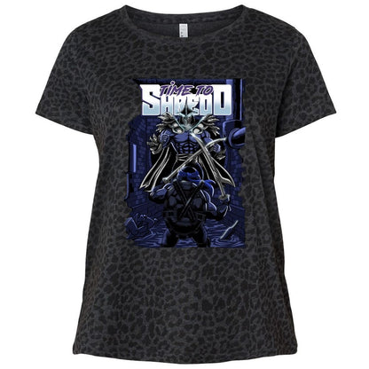 Ladies Curvy Jersey - BPZP8AUV - Black Leopard - 11