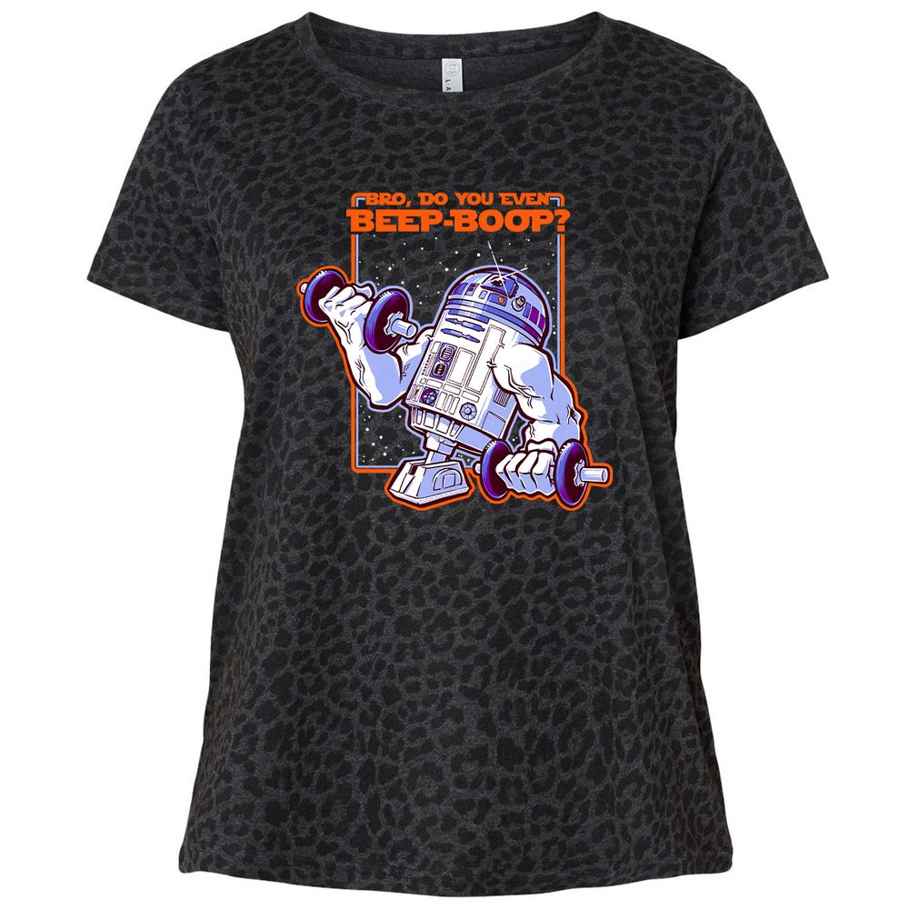 Ladies Curvy Jersey - PNYLBPNC - Black Leopard - 11