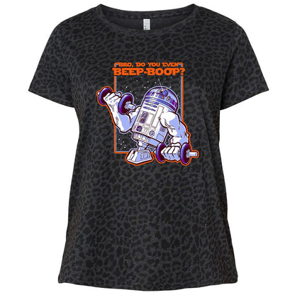 Ladies Curvy Jersey - PNYLBPNC - Black Leopard - 11