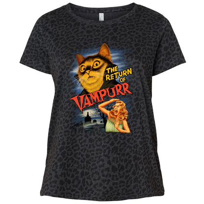 Ladies Curvy Jersey - UFG31FPV - Black Leopard - 11