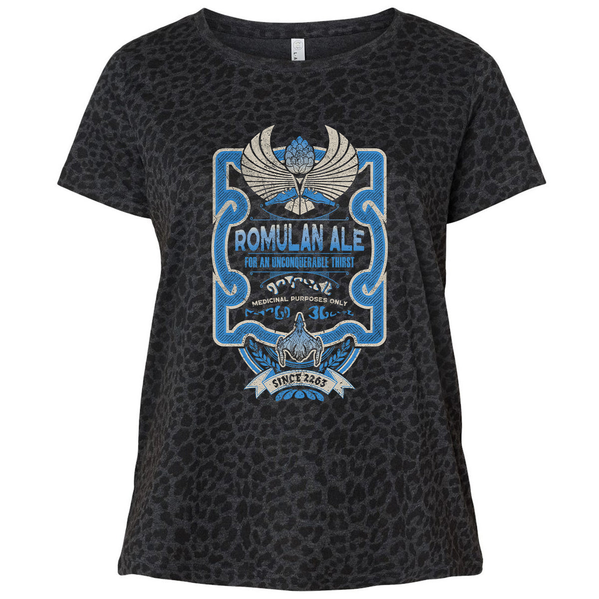 Ladies Curvy Jersey - S7N9NS24 - Black Leopard - 11