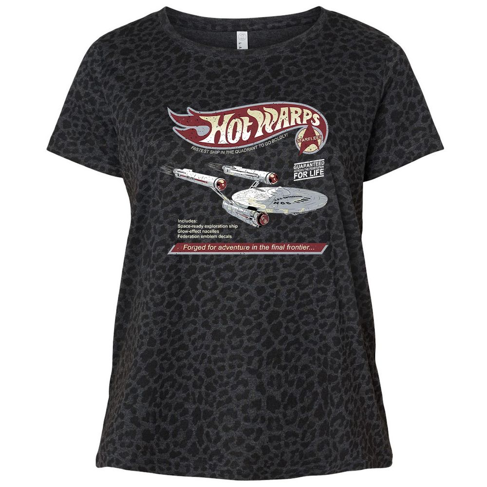 Ladies Curvy Jersey - 1Y7YNM92 - Black Leopard - 11