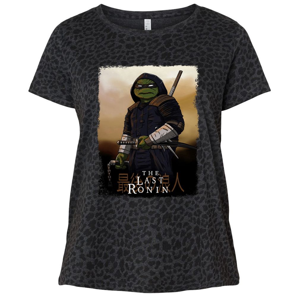 Ladies Curvy Jersey - 9YM85N5A - Black Leopard - 11