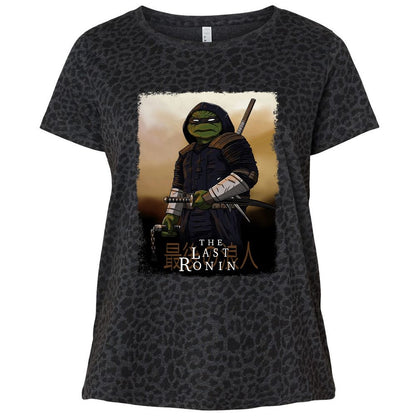 Ladies Curvy Jersey - 9YM85N5A - Black Leopard - 11