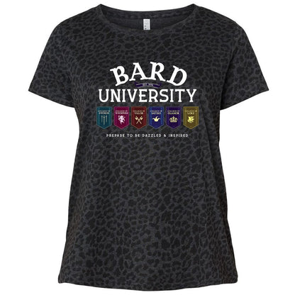 Ladies Curvy Jersey - 5A4ME94U - Black Leopard - 11