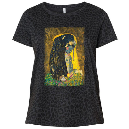 Ladies Curvy Jersey - PBRFL2BY - Black Leopard - 11