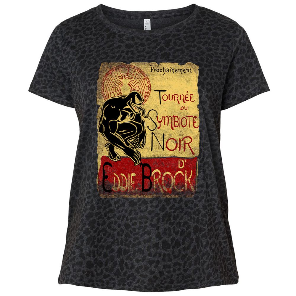 Ladies Curvy Jersey - 4J4J1F4Z - Black Leopard - 11