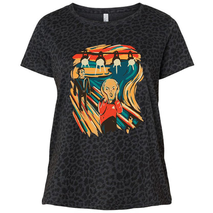 Ladies Curvy Jersey - VWTQY72Y - Black Leopard - 11