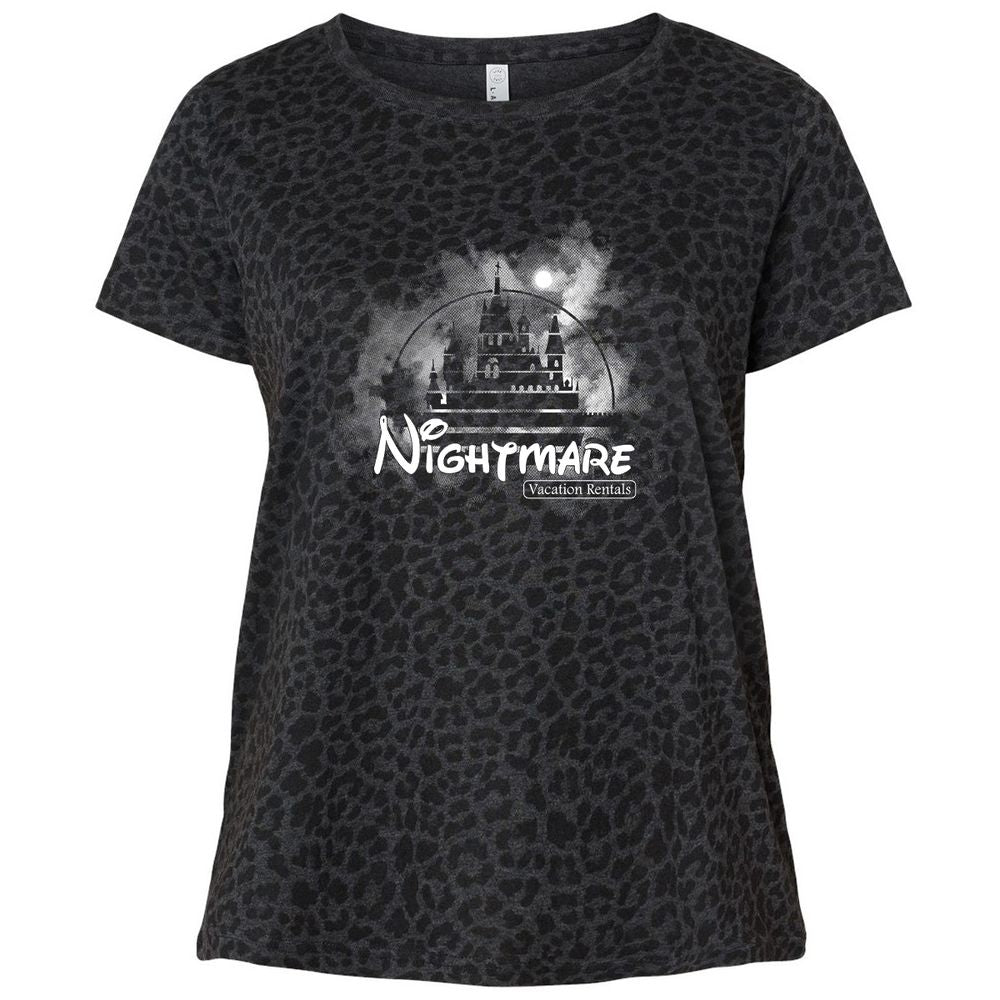 Ladies Curvy Jersey - 6S35BKMW - Black Leopard - 11