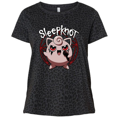 Ladies Curvy Jersey - JSAUVBV6 - Black Leopard - 11