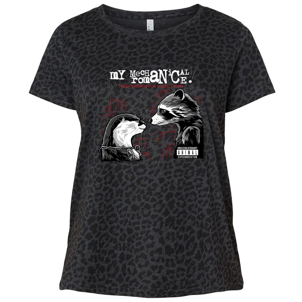 Ladies Curvy Jersey - GWL386KD - Black Leopard - 11