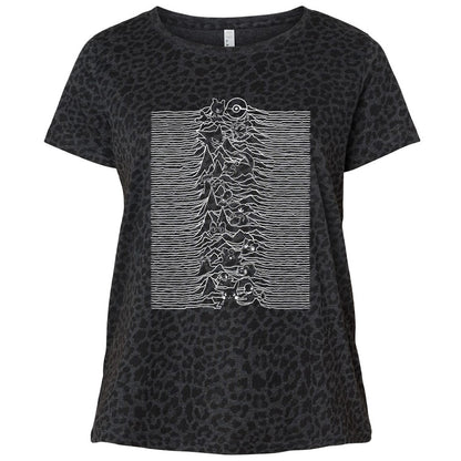 Ladies Curvy Jersey - J4ZB8UHN - Black Leopard - 11