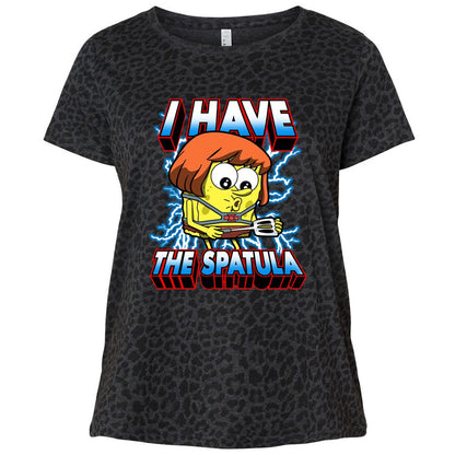 Ladies Curvy Jersey - 851WZPN9 - Black Leopard - 11