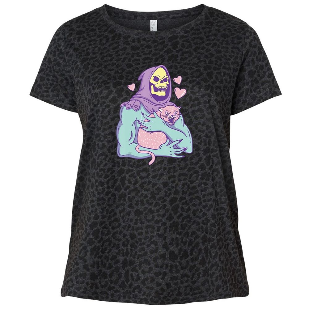 Ladies Curvy Jersey - PHEKTC5A - Black Leopard - 11