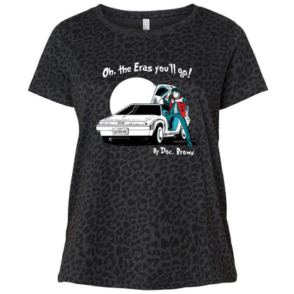 Ladies Curvy Jersey - LDCA15C9 - Black Leopard - 11