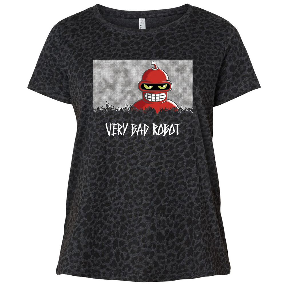 Ladies Curvy Jersey - N3WQ555M - Black Leopard - 11