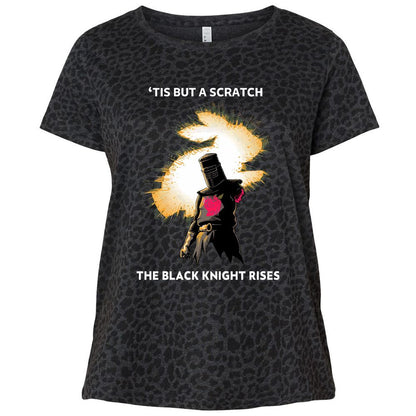 Ladies Curvy Jersey - Q76GKM21 - Black Leopard - 11