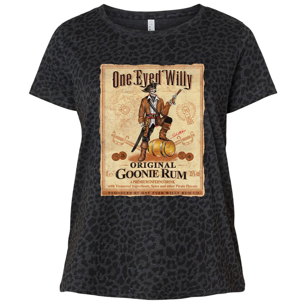 Ladies Curvy Jersey - FPPEZACF - Black Leopard - 11