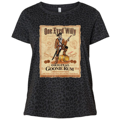 Ladies Curvy Jersey - FPPEZACF - Black Leopard - 11