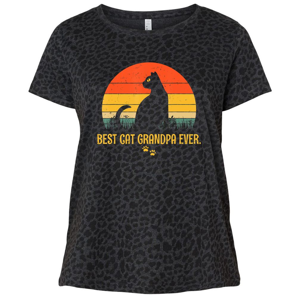 Ladies Curvy Jersey - L3VKAM2Z - Black Leopard - 11