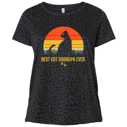 Ladies Curvy Jersey - L3VKAM2Z - Black Leopard - 11