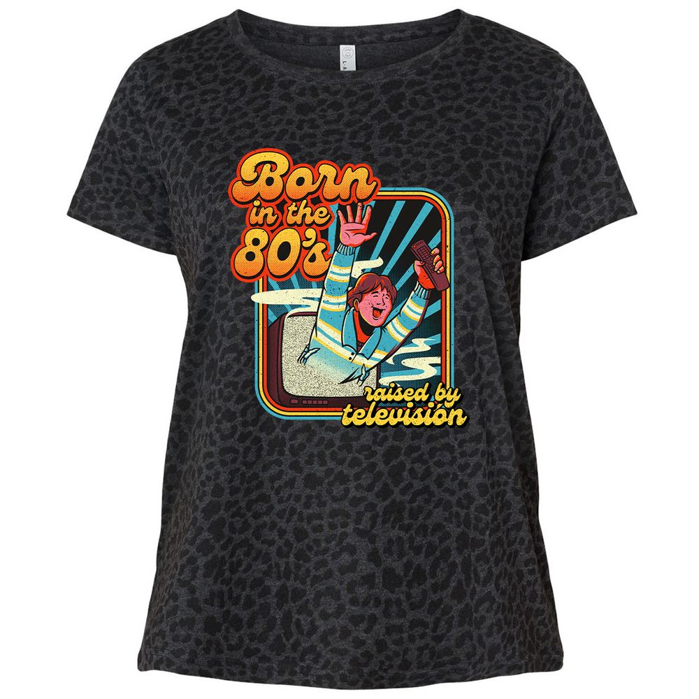 Ladies Curvy Jersey - W16CFS99 - Black Leopard - 11