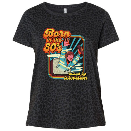 Ladies Curvy Jersey - W16CFS99 - Black Leopard - 11