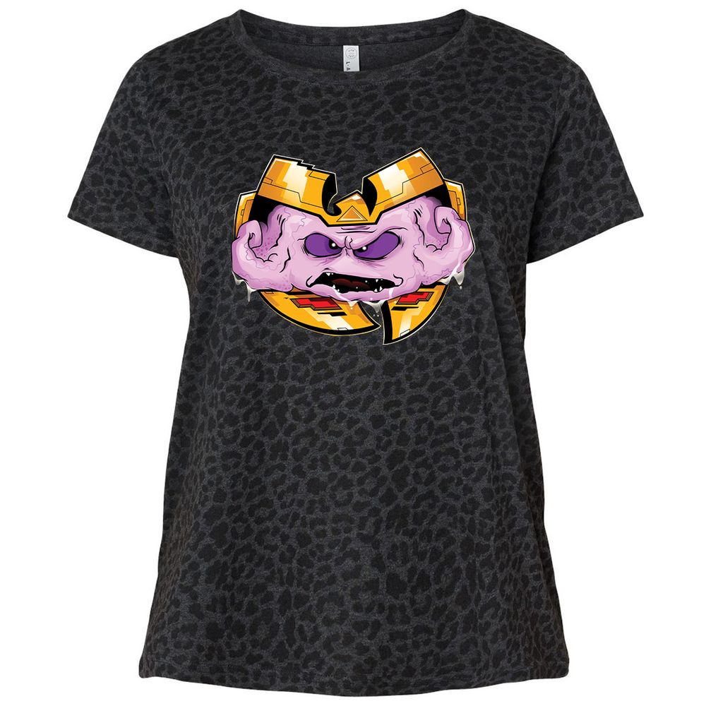 Ladies Curvy Jersey - W4VJ2AF2 - Black Leopard - 11