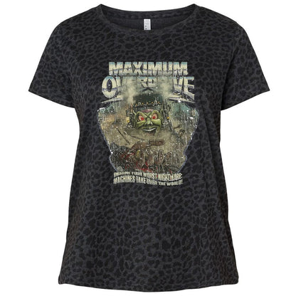 Ladies Curvy Jersey - FHBVU66F - Black Leopard - 11