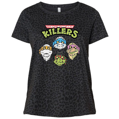 Ladies Curvy Jersey - DXQWDA8Q - Black Leopard - 11