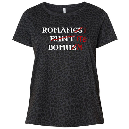 Ladies Curvy Jersey - NZCQRKDY - Black Leopard - 11