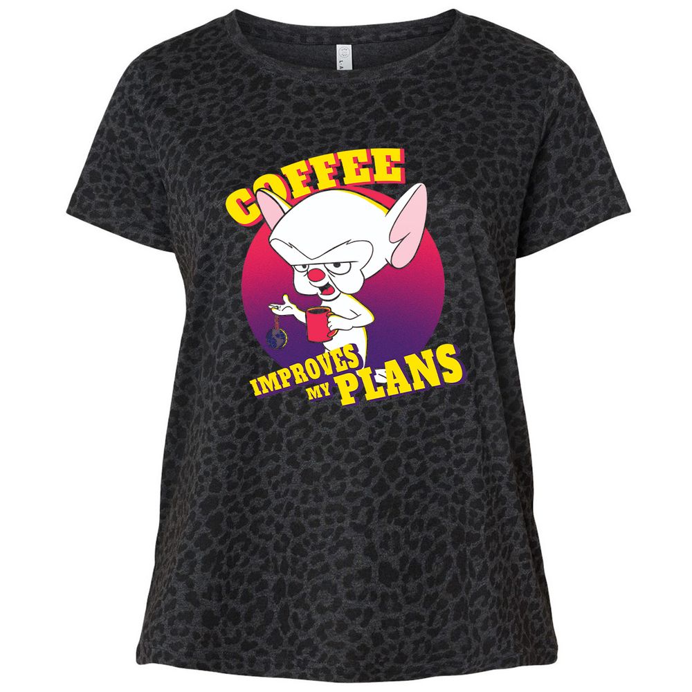 Ladies Curvy Jersey - HQJHDJEY - Black Leopard - 11