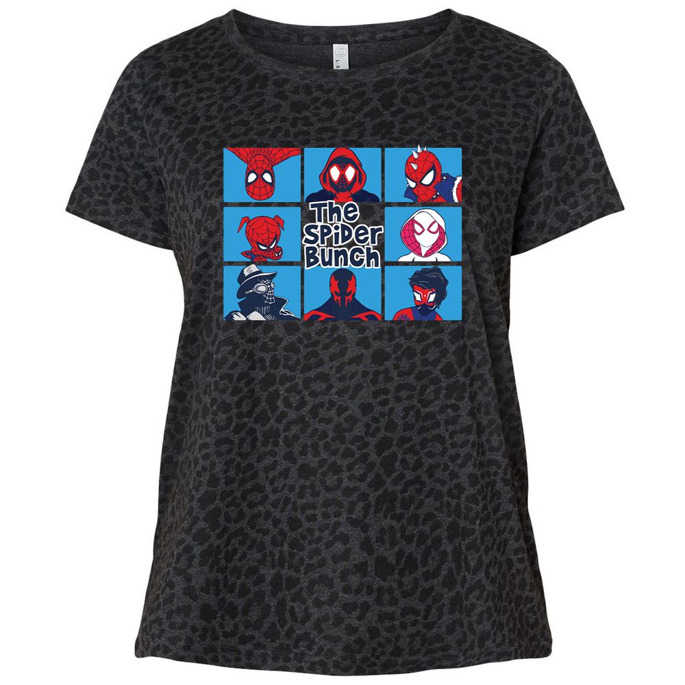 Ladies Curvy Jersey - PH5LYPAP - Black Leopard - 11