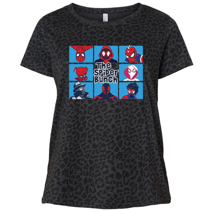 Ladies Curvy Jersey - PH5LYPAP - Black Leopard - 11