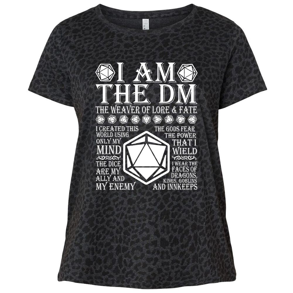 Ladies Curvy Jersey - TMMYGR5A - Black Leopard - 11