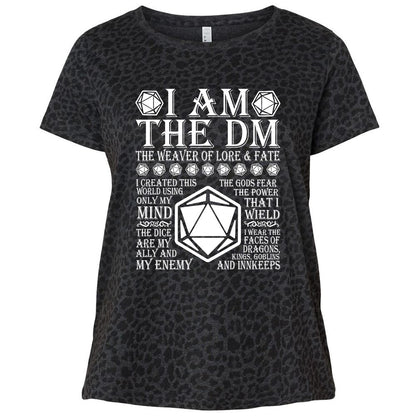 Ladies Curvy Jersey - TMMYGR5A - Black Leopard - 11